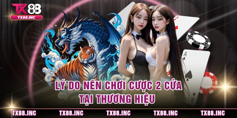 Lý do nên chơi cược 2 cửa tại thương hiệu 