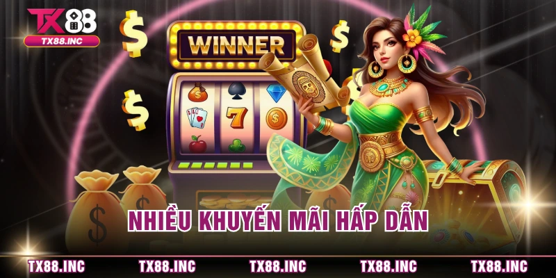 Nhiều khuyến mãi hấp dẫn